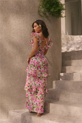 Truly Mesmerising Maxi Dress Pink